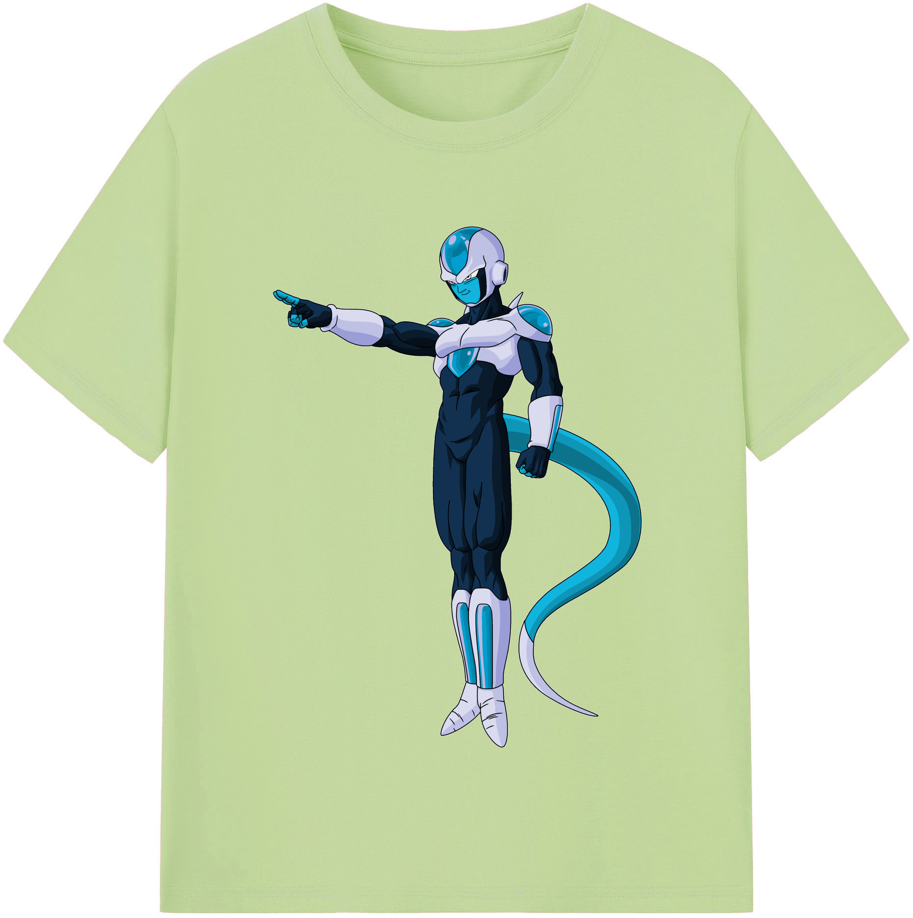 （画像用） ドラゴンボール フリーザ DRAGON BALL Frieza 綿100％半袖Tシャツ（フロントプリント）